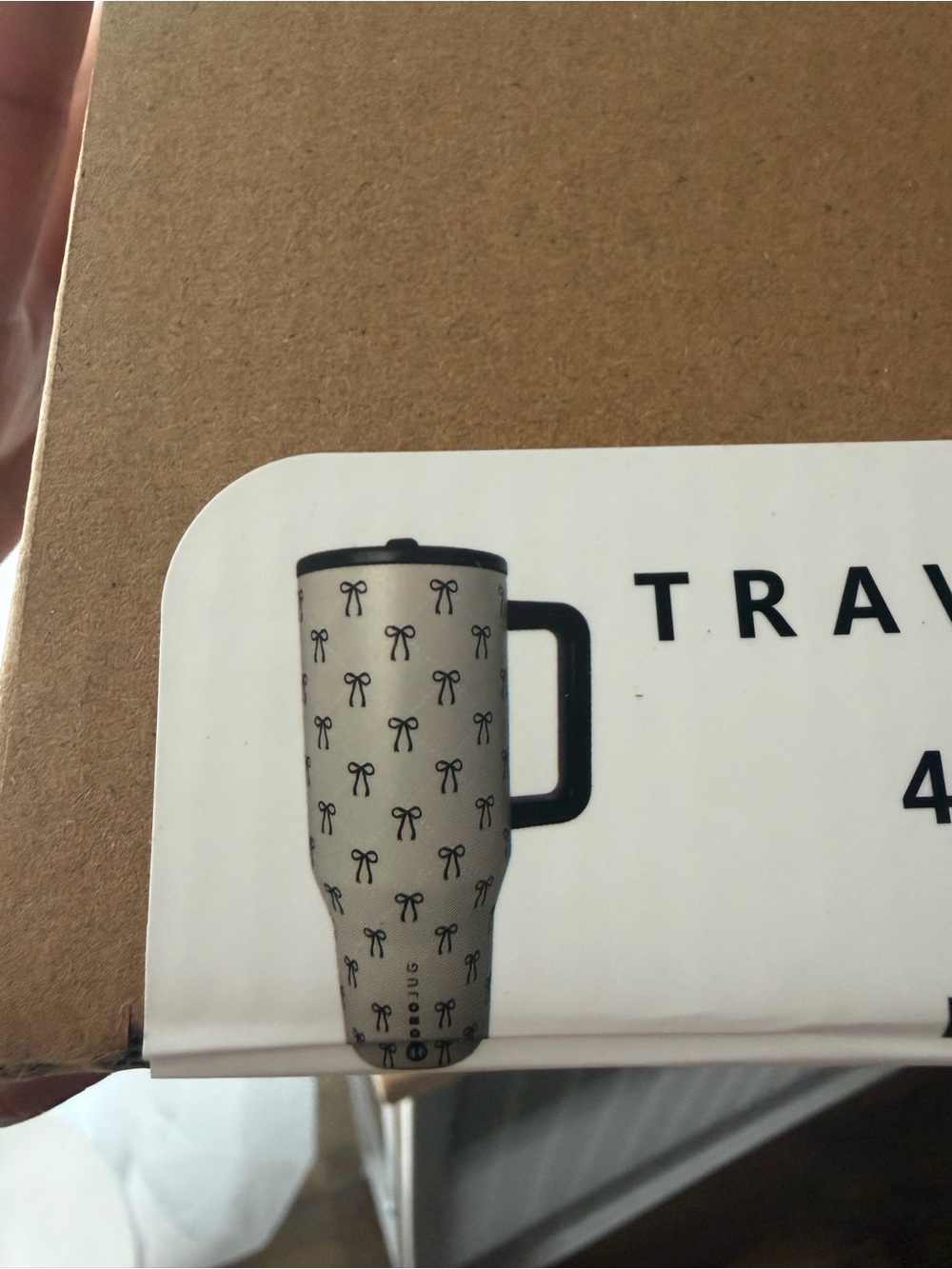 NIB HydroJug Tied With Joy Bows 40oz Traveler Tumbler ๐ Stella - Picture 6 of 7